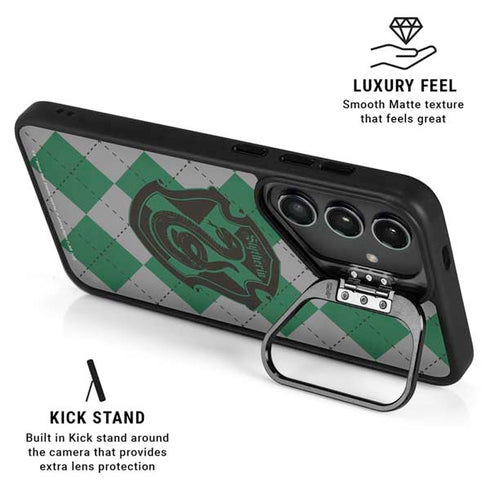 Wizarding World Harry Potter Slytherin Crest Galaxy S24 Plus Kickstand Case